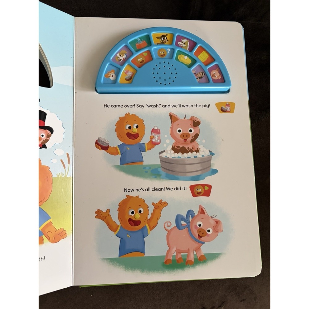 A Day on the Farm (Ms. Rachel): An Interactive Sound Book with 12 Sounds Works - Picture 4 of 5